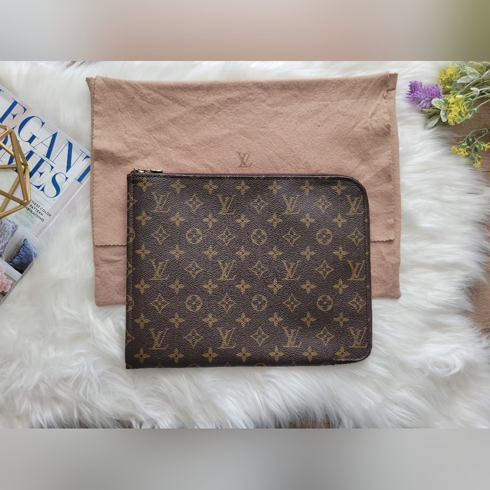 SOLD Louis Vuitton Monogram Voyage Porte Documents